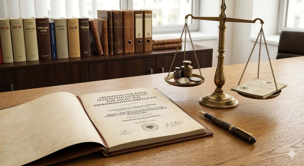 Abfindung - Pfllichtteilsverzicht