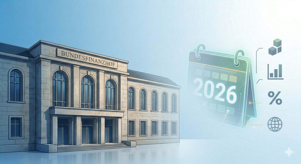 Bundesfinanzhof, BFH, Entscheidungsvorschau 2026
